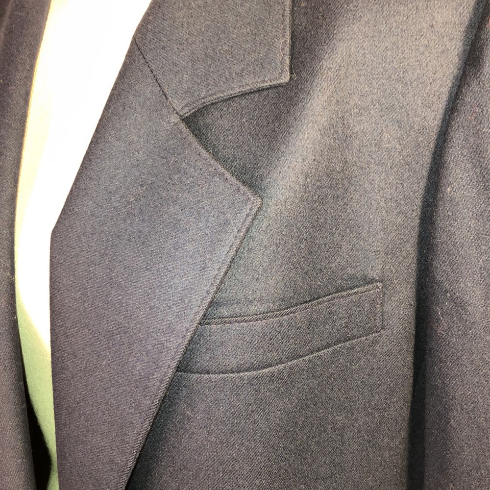 Pendleton 100% Virgin Wool Fully Lined Navy Blue … - image 7